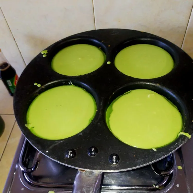 Step 4 Kue Lumpur Pandan