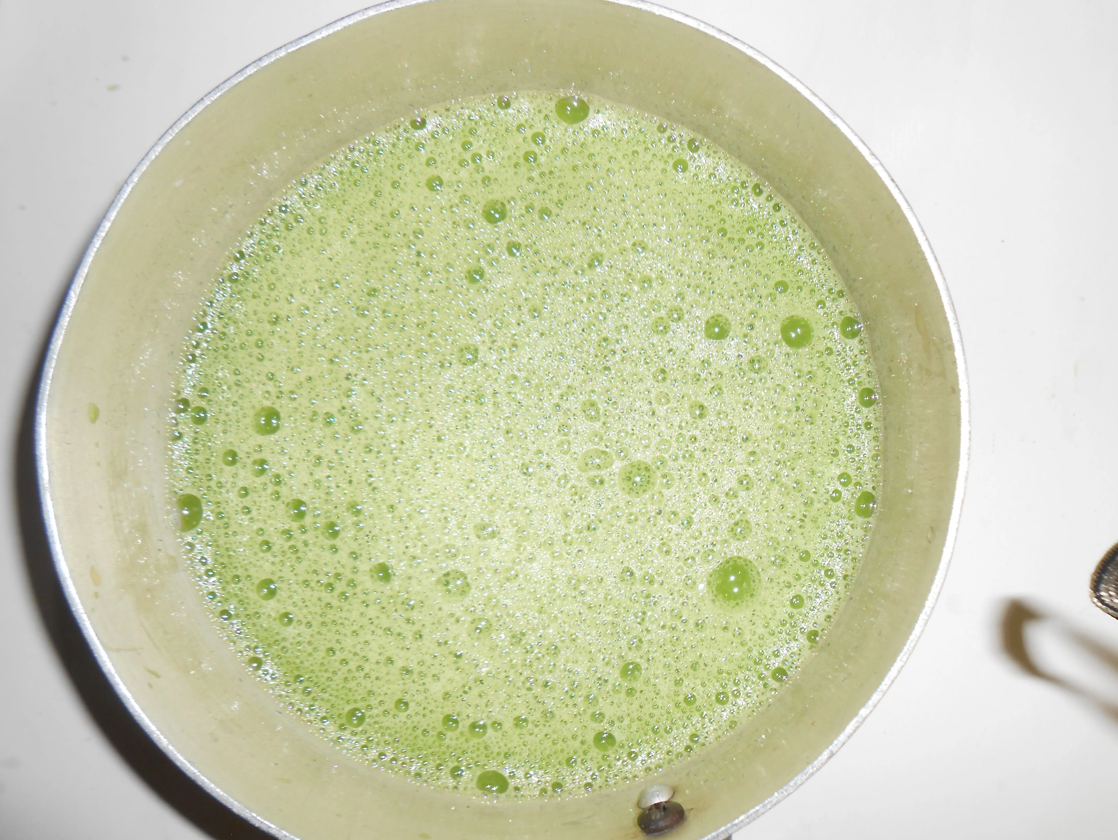 Step 3 Puding Lumut Daun Suji dan Pandan
