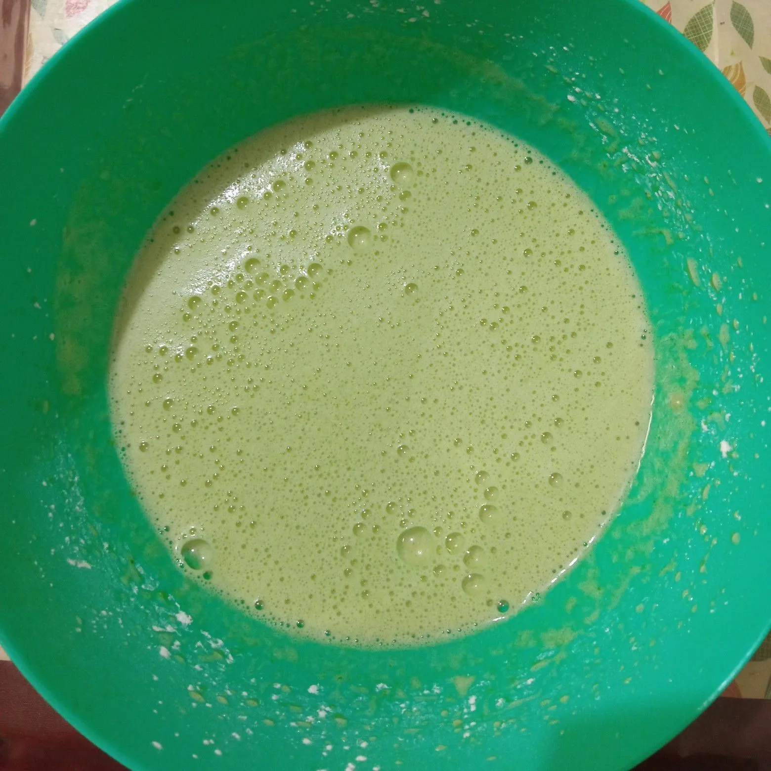 Step 8 Bika Ambon Pandan