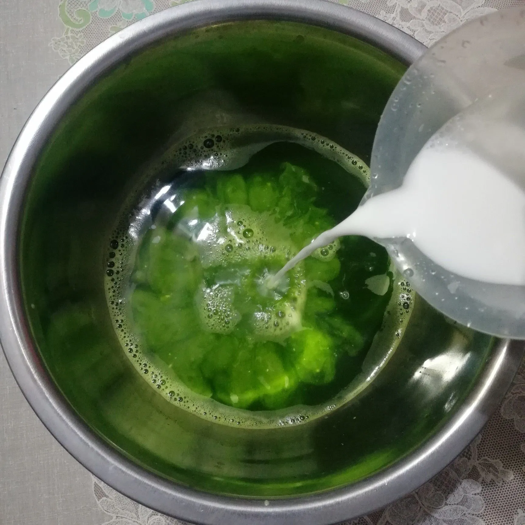 Step 3 Kue Talam Pandan