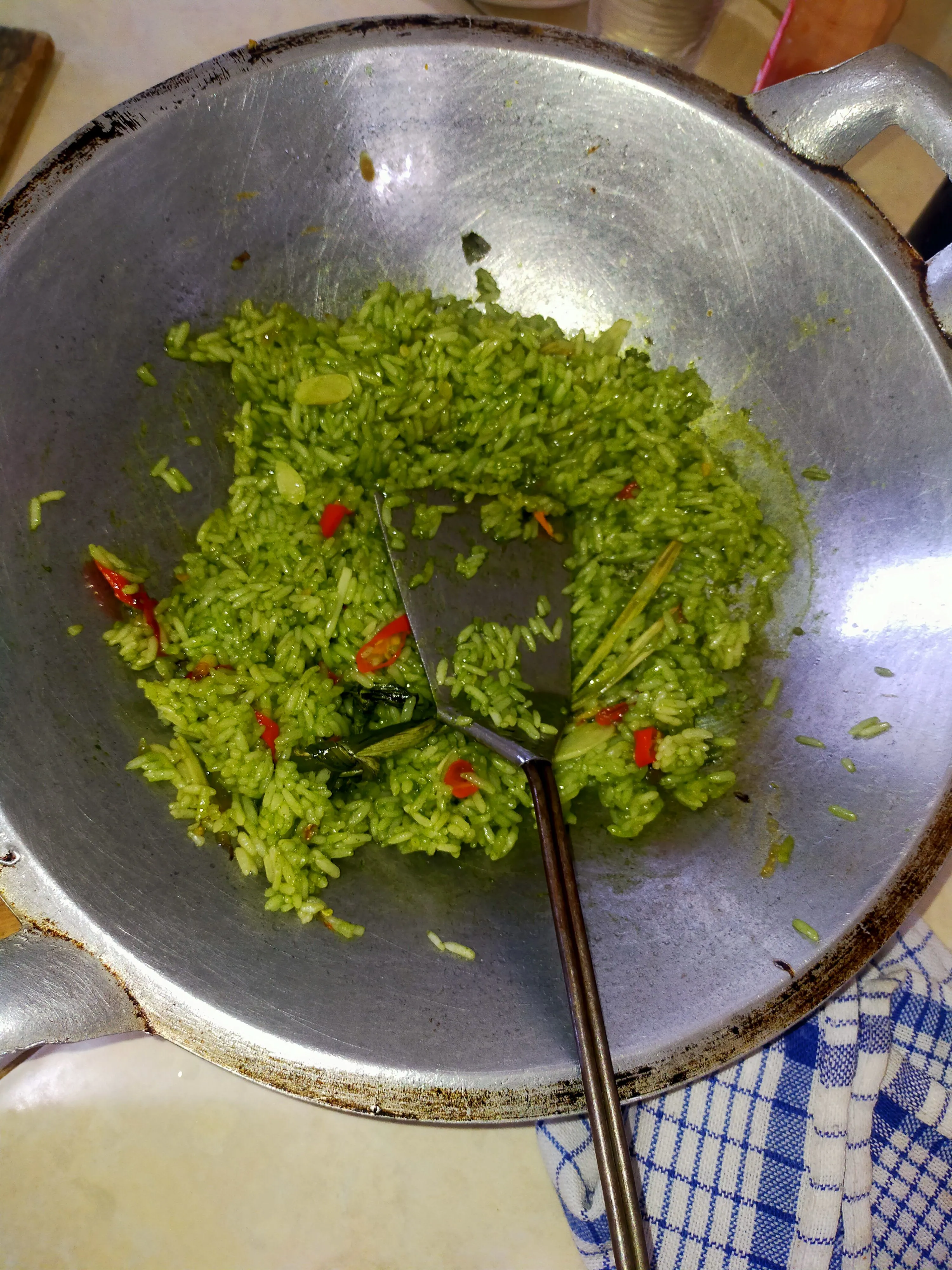 Step 4 Nasi Gurih Hijau