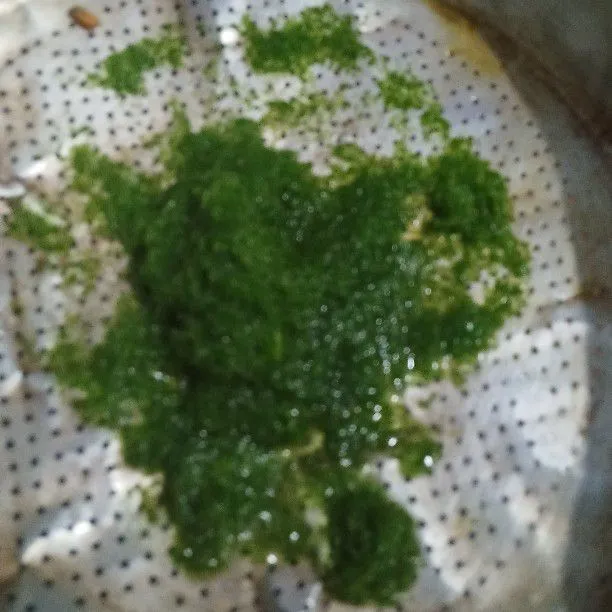 Step 2 Klepon Ketan Hijau Pandan