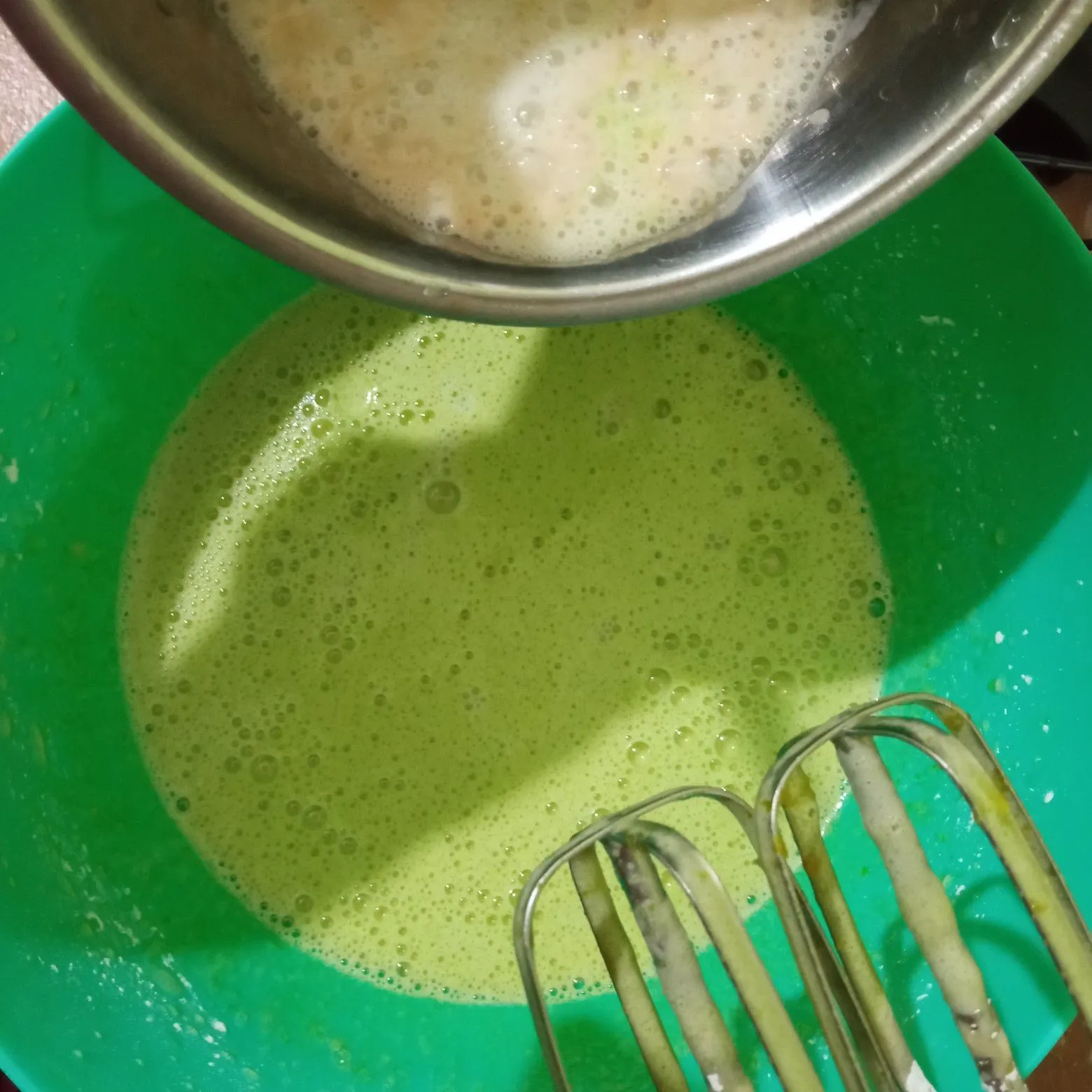 Step 7 Bika Ambon Pandan