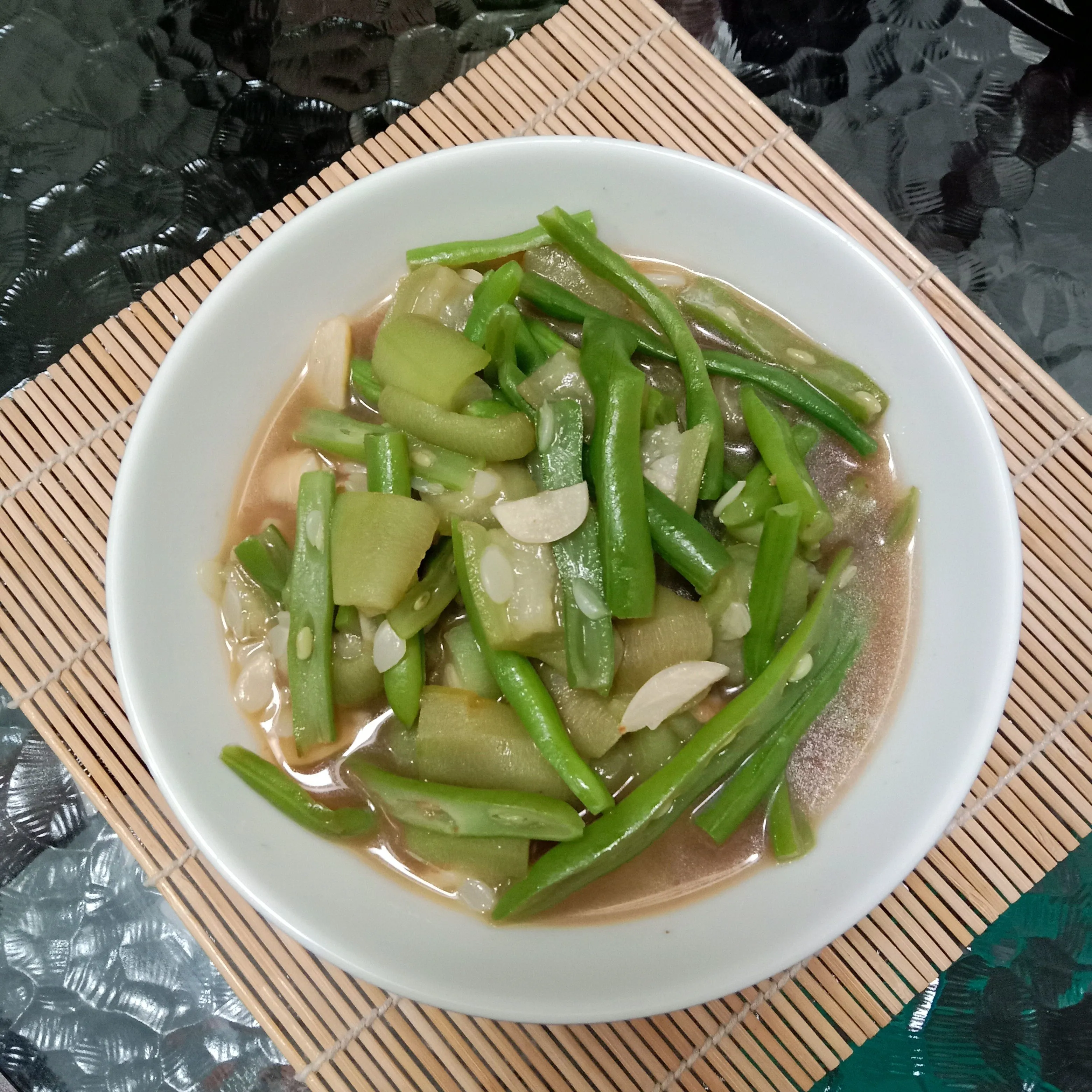 Step 5 Tumis Buncis Oyong Kaldu Sapi