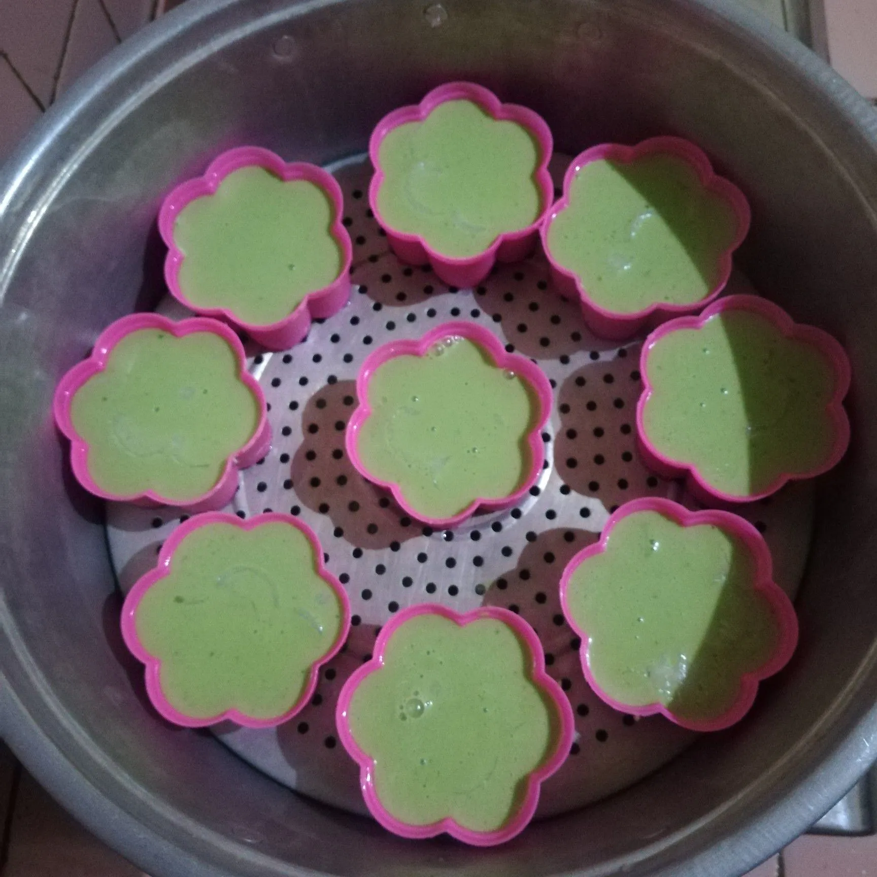 Step 9 Kue Talam Pandan