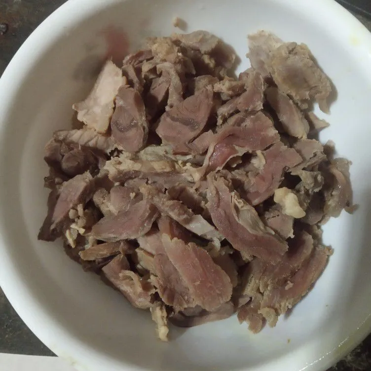 Step 1 Daging Saus Tiram