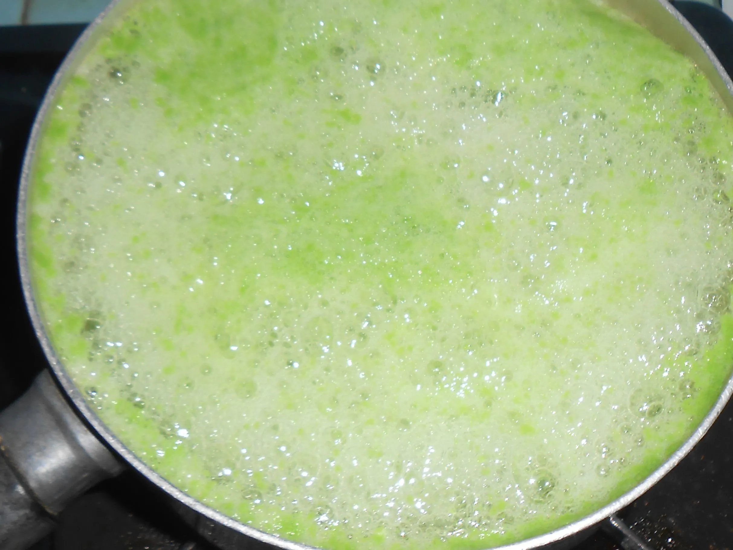 Step 4 Puding Lumut Daun Suji dan Pandan