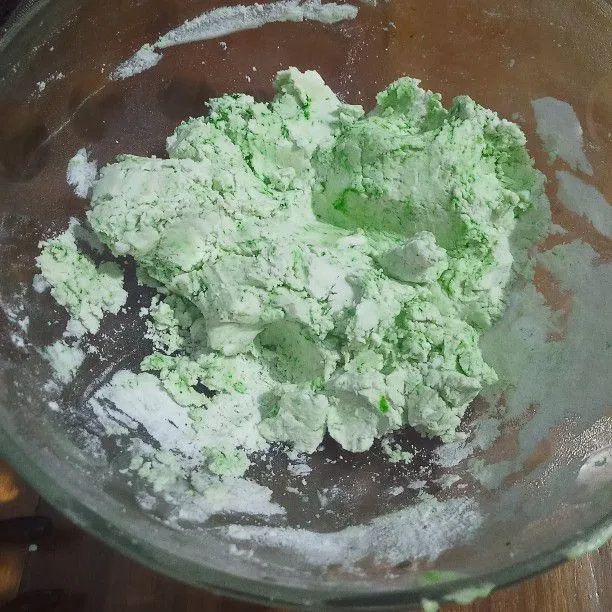 Step 4 Klepon Ketan Hijau Pandan