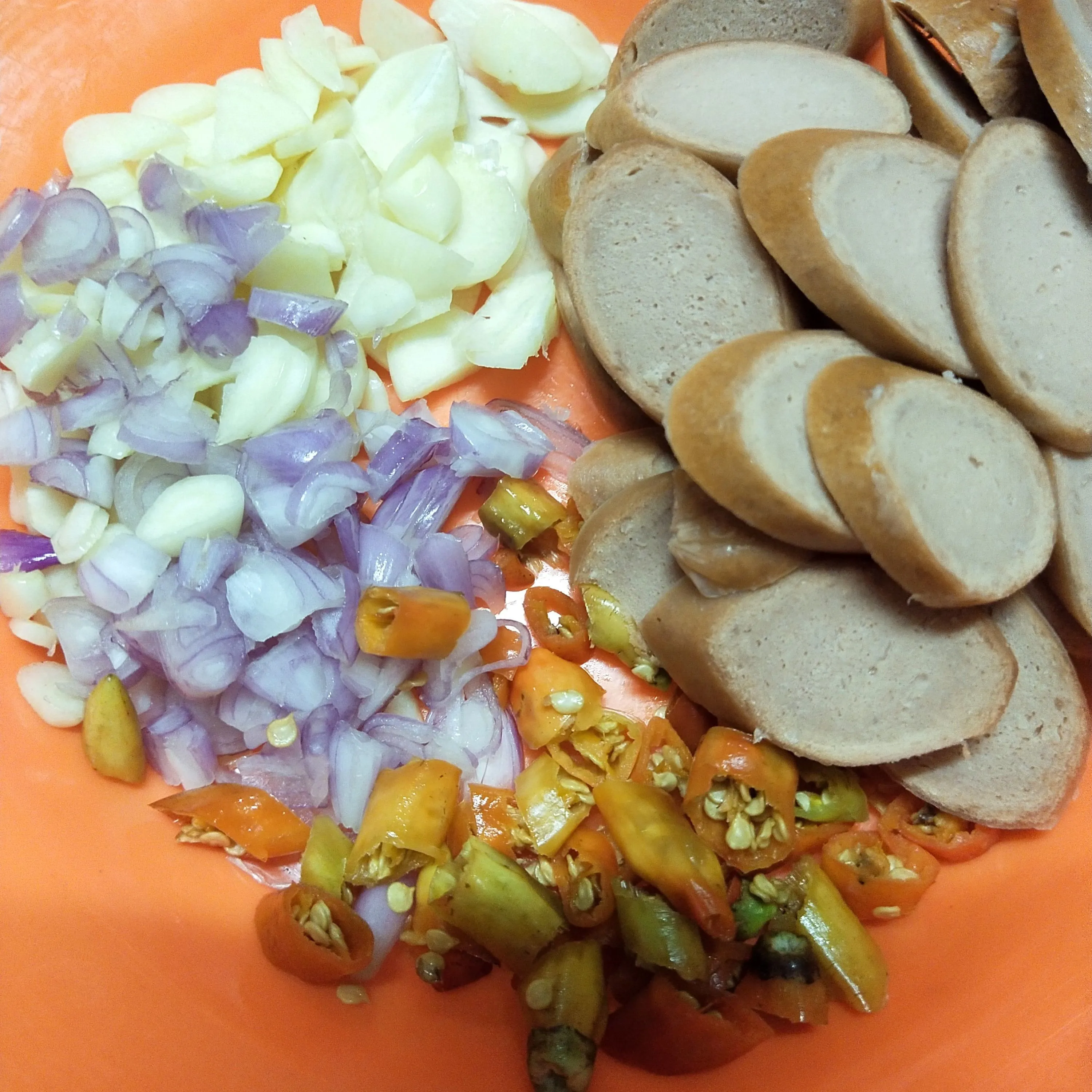 Step 1 tumis brokoli