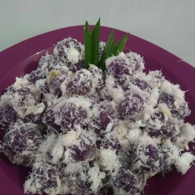 Klepon Ubi Ungu