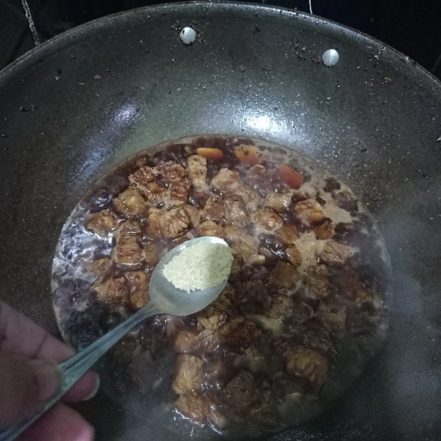Step 10 Semur Manis Tempe Kecap Aroma Wijen