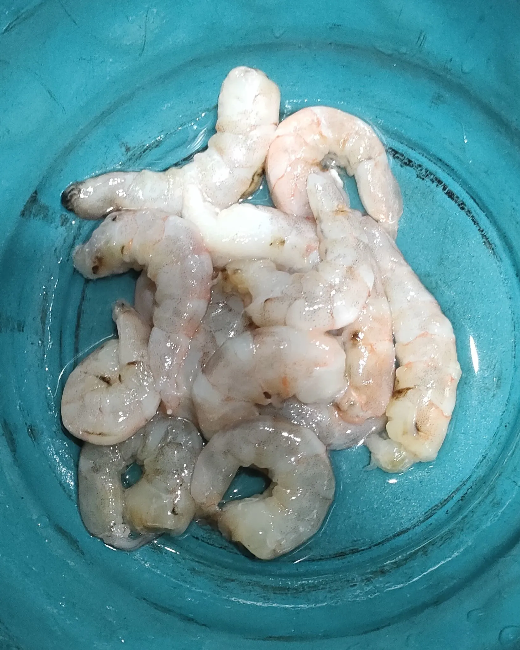 Step 1 Balado Udang Petai