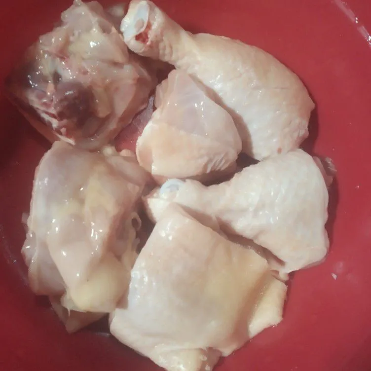 Step 1 Ayam Goreng Tepung