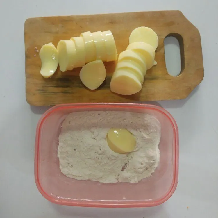 Step 3 Tofu Telur Asin