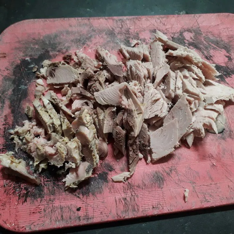 Step 1 Tumis Tongkol Suwir Tomat Hijau