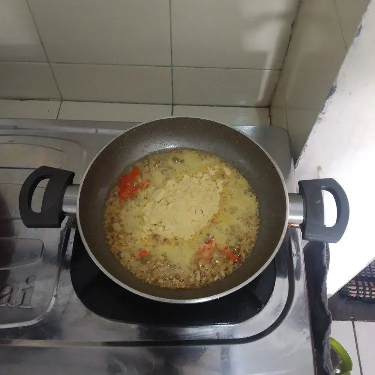 Step 7 Tofu Telur Asin