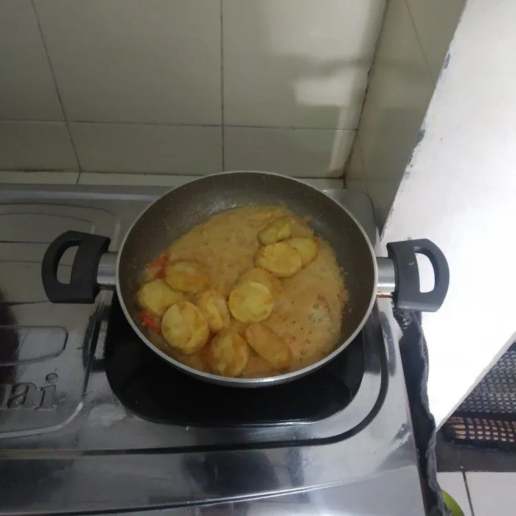 Step 8 Tofu Telur Asin
