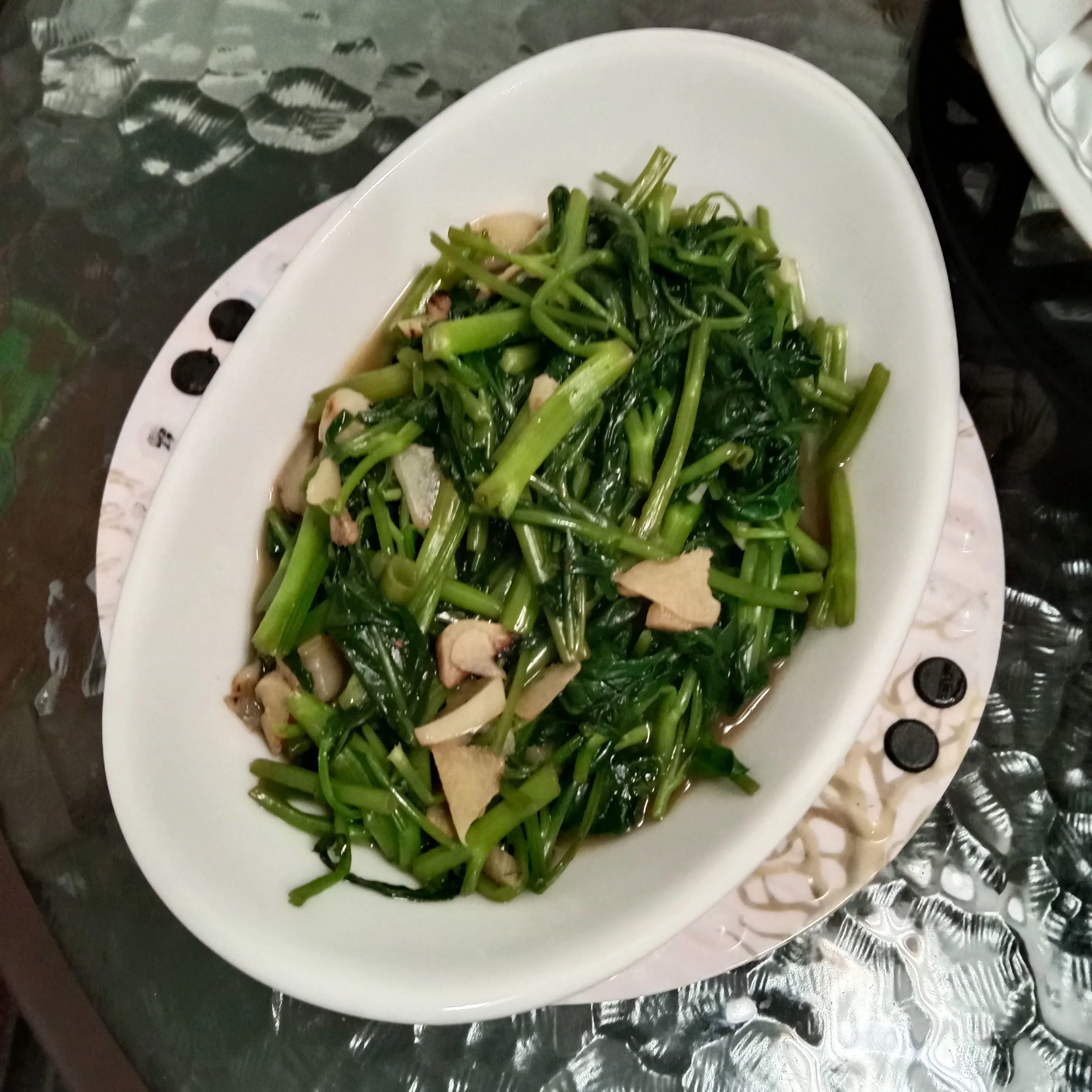 Step 5 Kangkung Tumis Bumbu Ebi