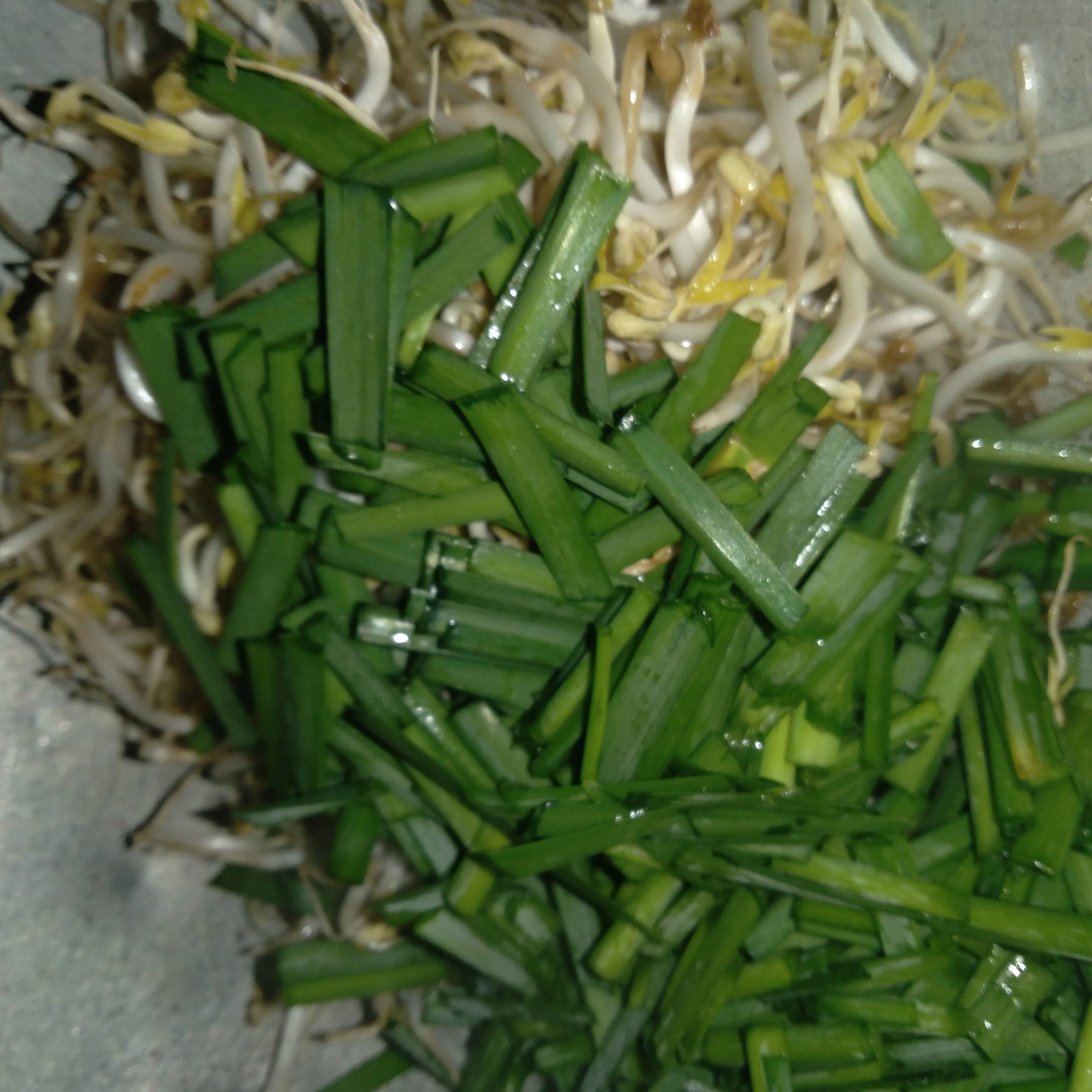 Step 5 Tumis Toge Kucai Sambal Terasi