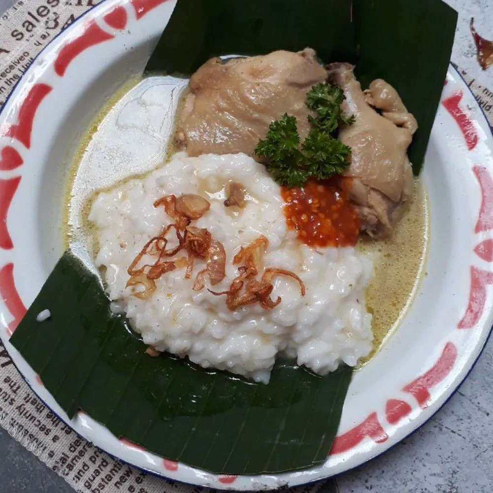 Step 5 Bubur Opor Ayam