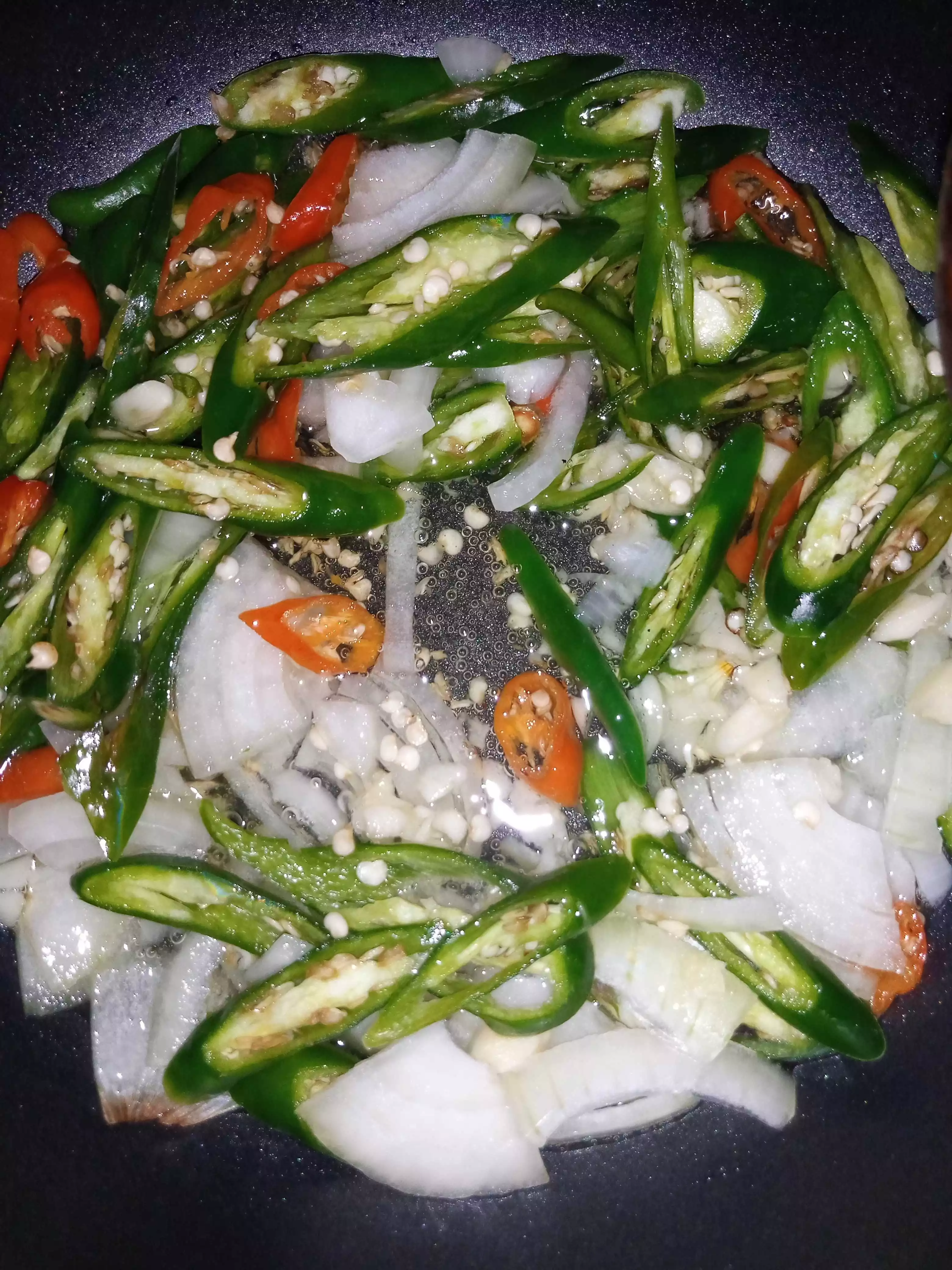 Step 3 Tongkol Cabai Hijau