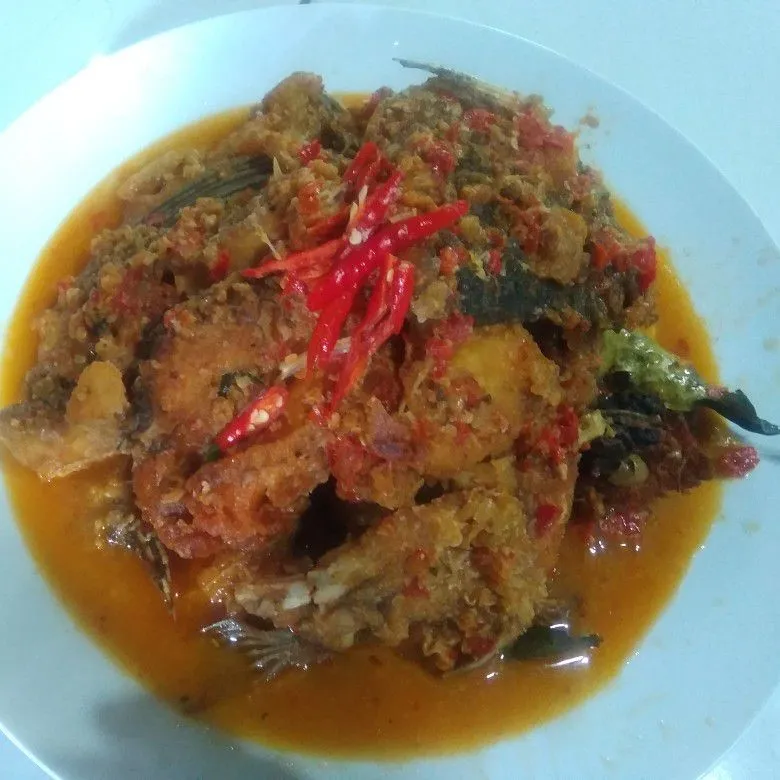 Step 5 Gurame Balado
