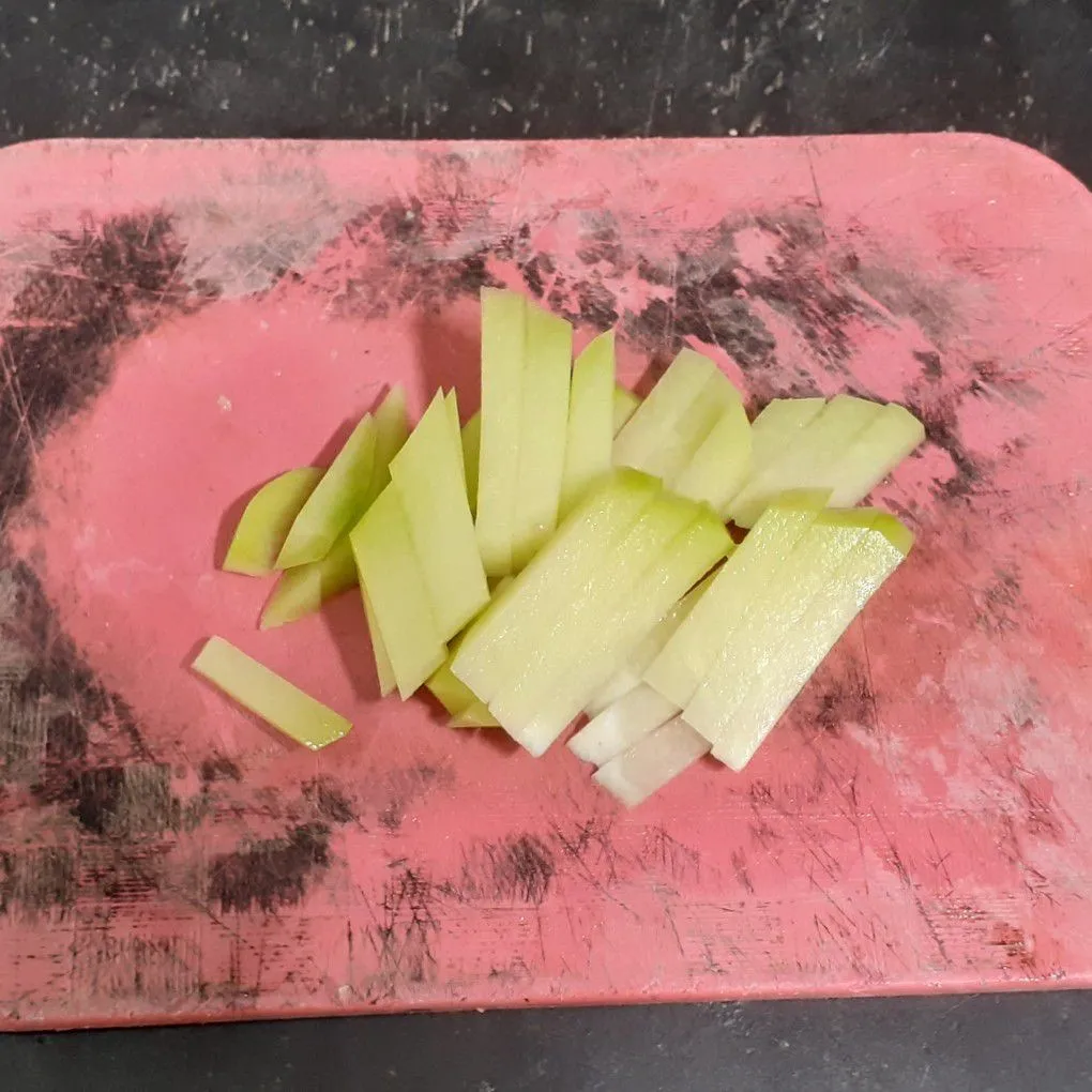 Step 1 Lodeh Labu Siam Tempe Sosis