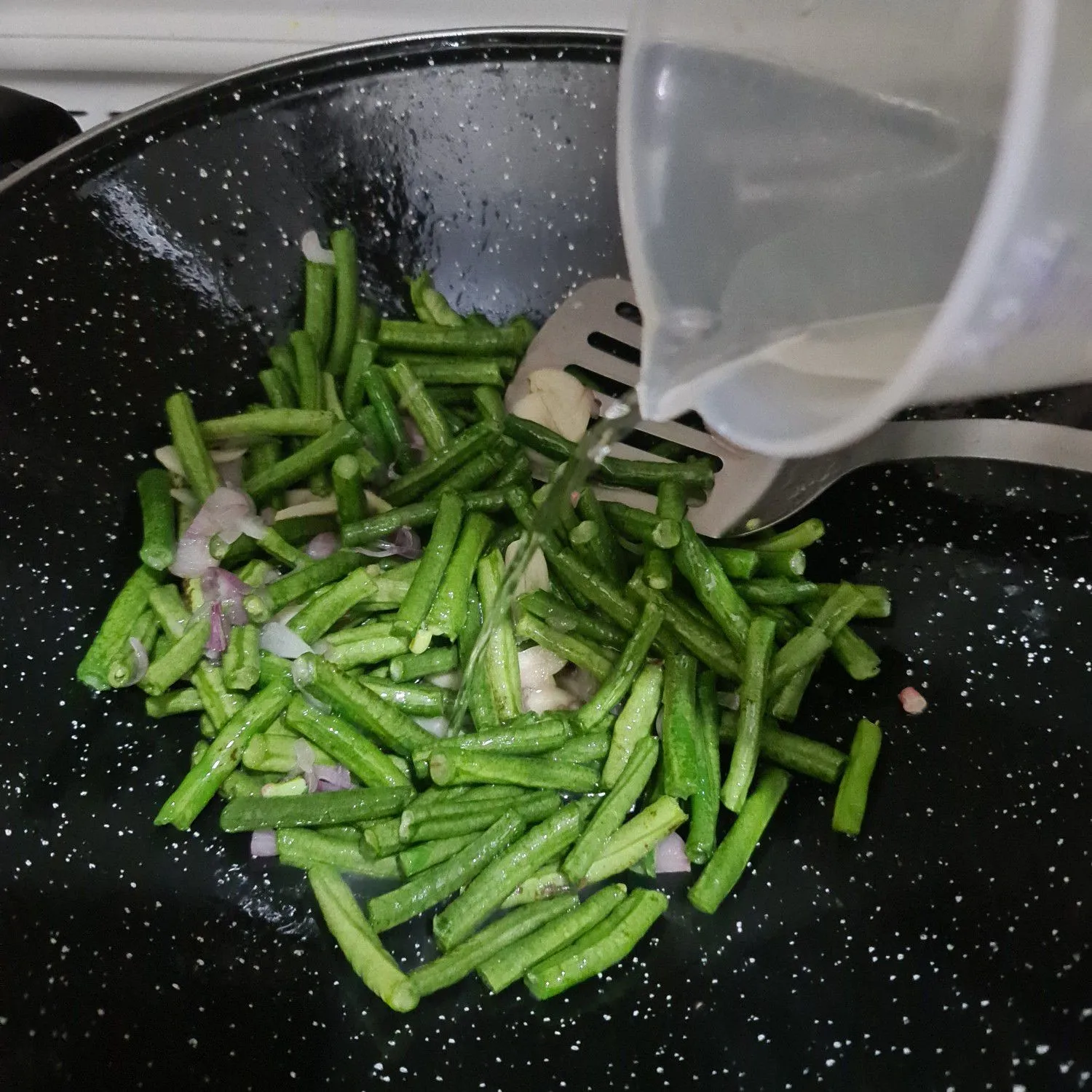 Step 5 Tumis Kacang Panjang Tahu Kuning