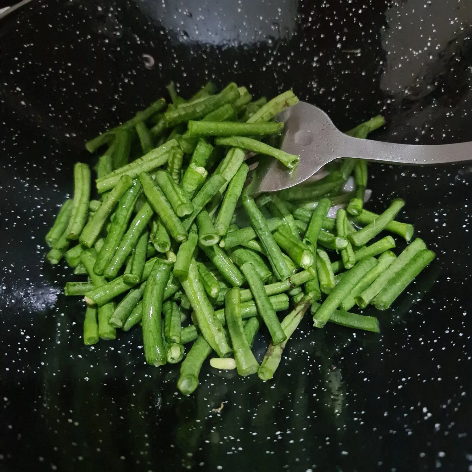 Step 4 Tumis Kacang Panjang Tahu Kuning