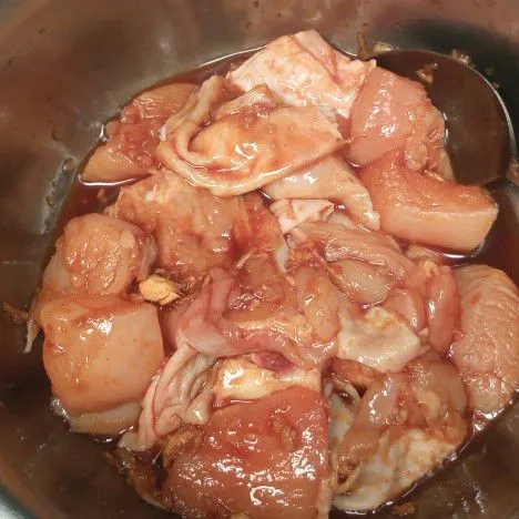 Aduk rata. Diamkan 30 menit.