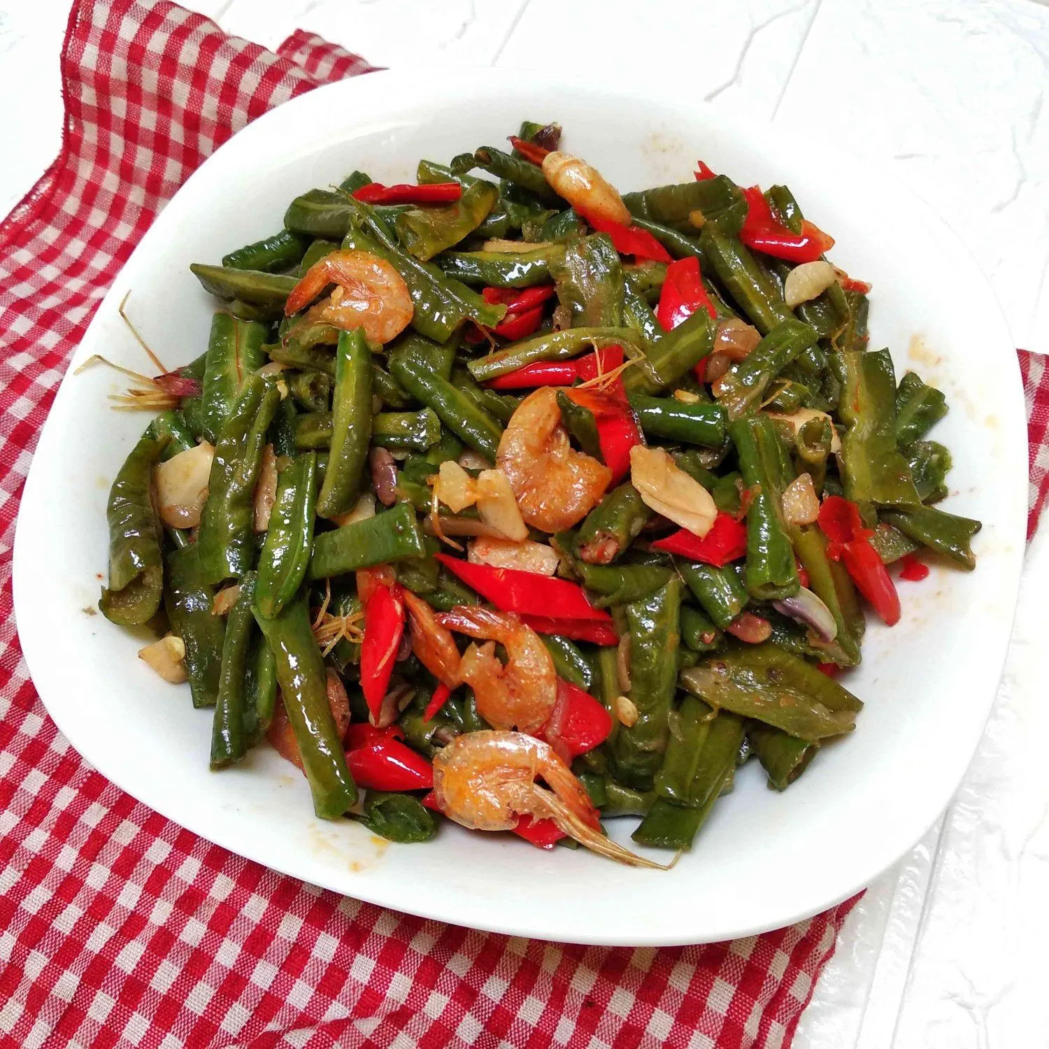 Resep Tumis Kacang Panjang Sederhana Rumahan di Yummy App