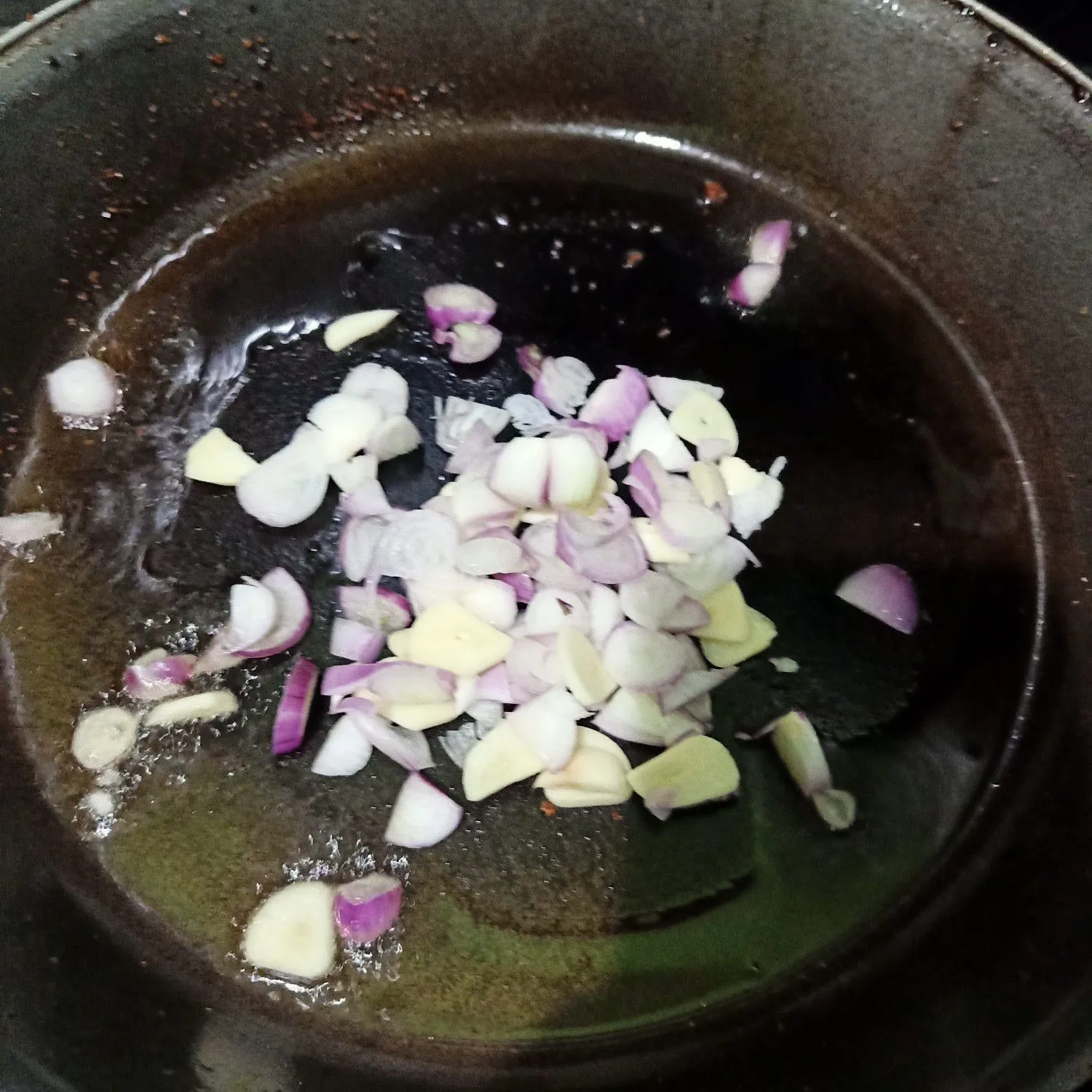 Step 7 Oseng Sosin Jamur Putih