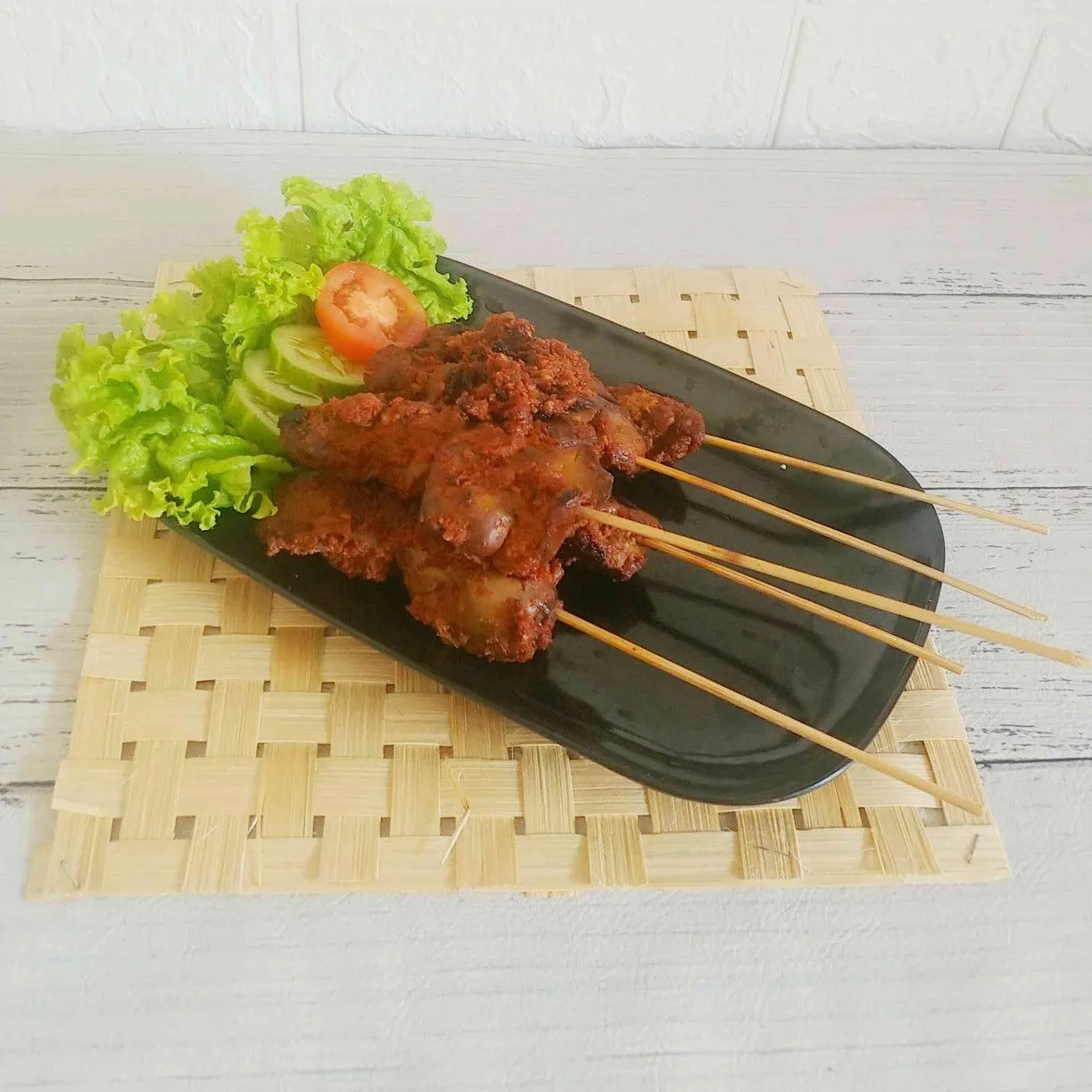 Sate Ati Ampela Bumbu Merah