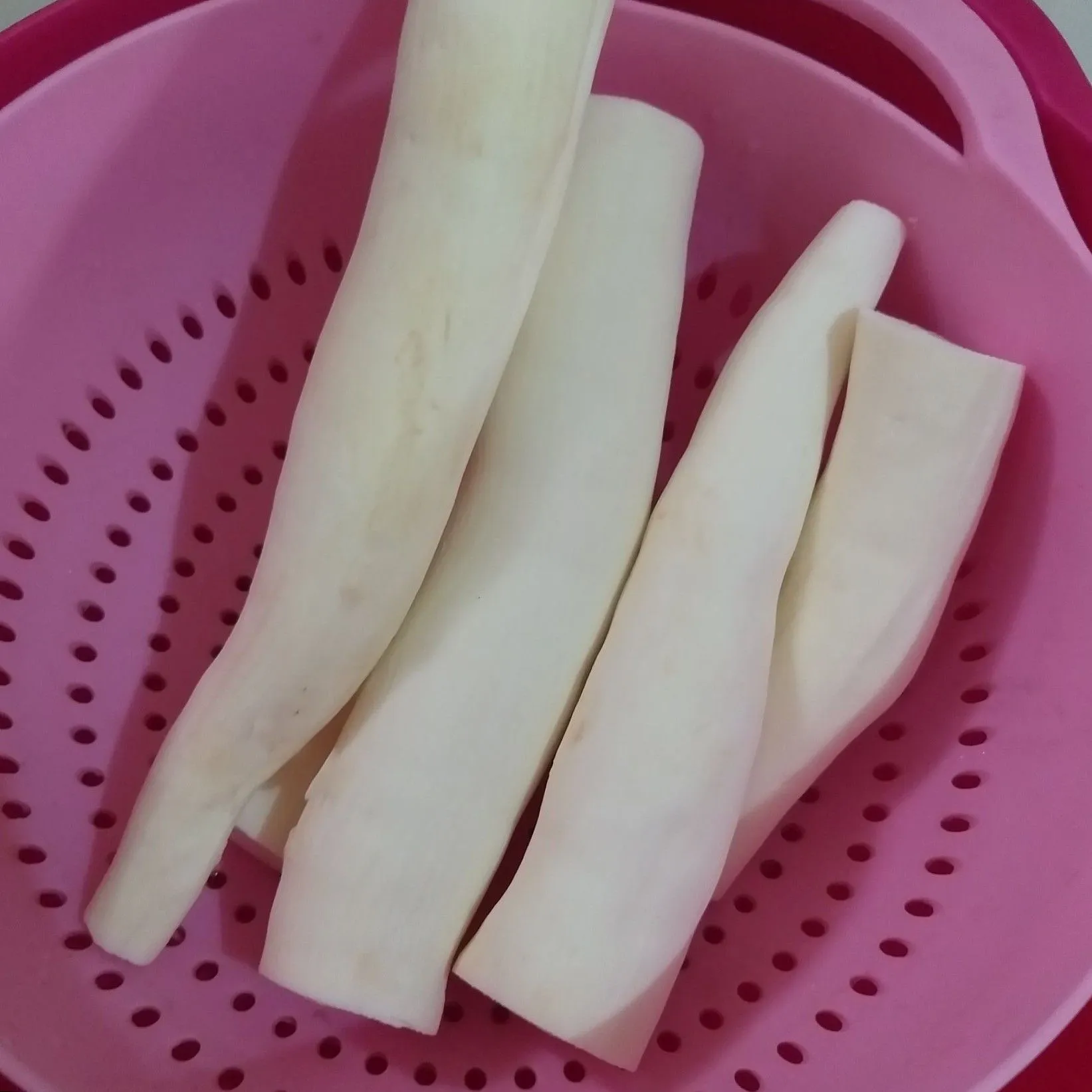 Step 1 Singkong Kriuk
