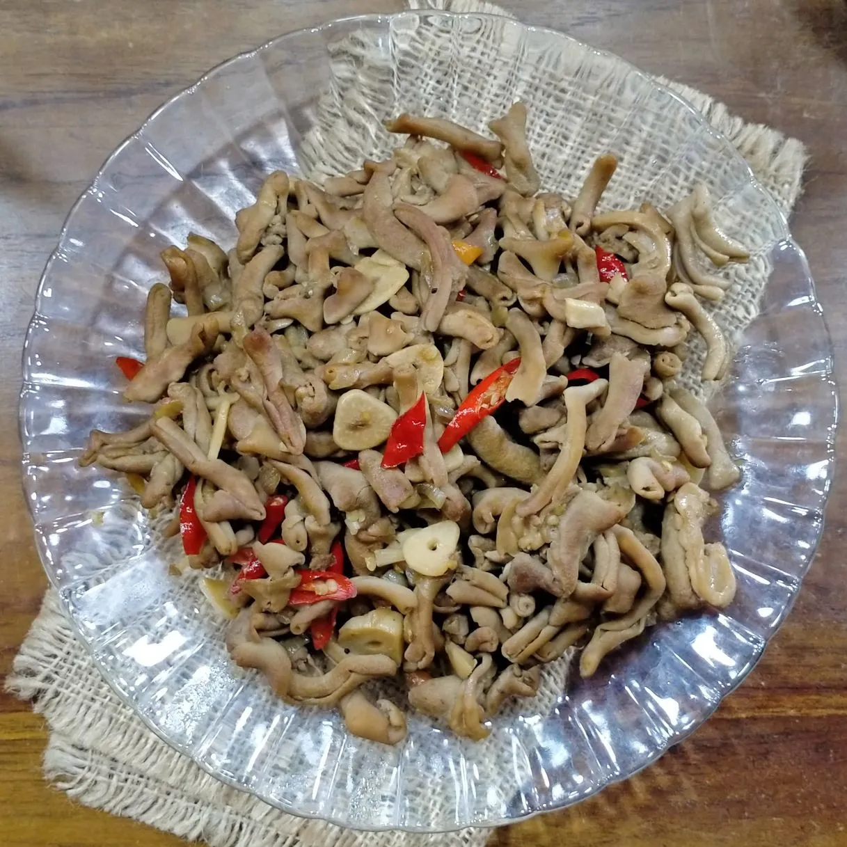 Step 5 Tumis Usus Pedas Manis