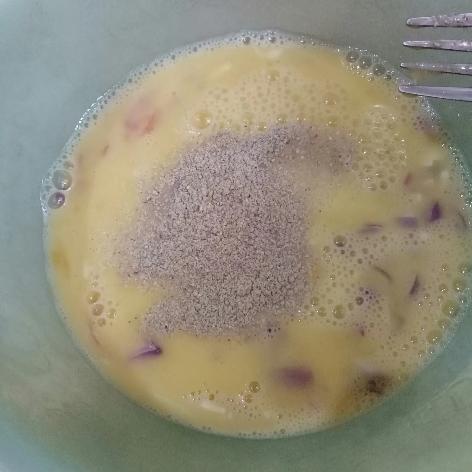 Step 3 Telur Dadar Sayur
