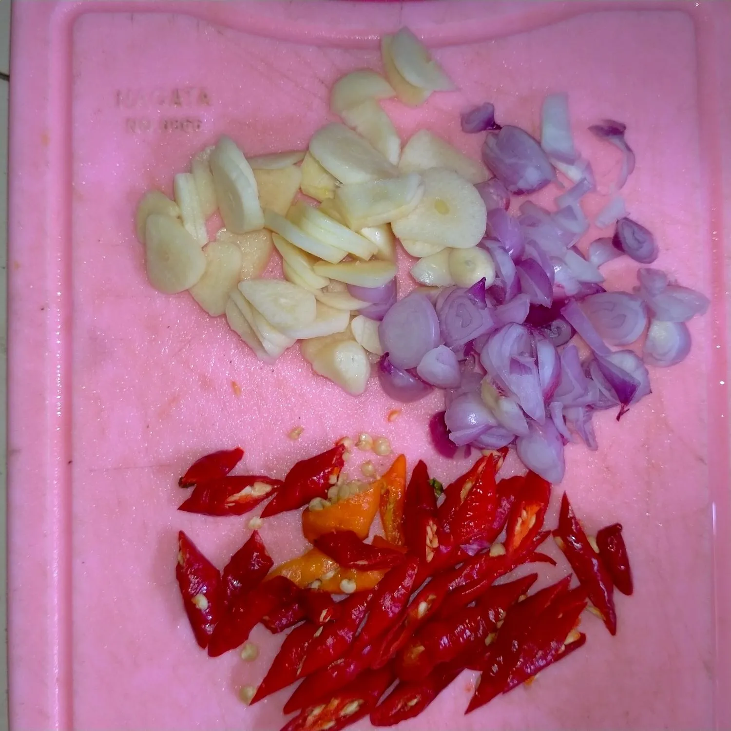 Step 2 Tumis Usus Pedas Manis