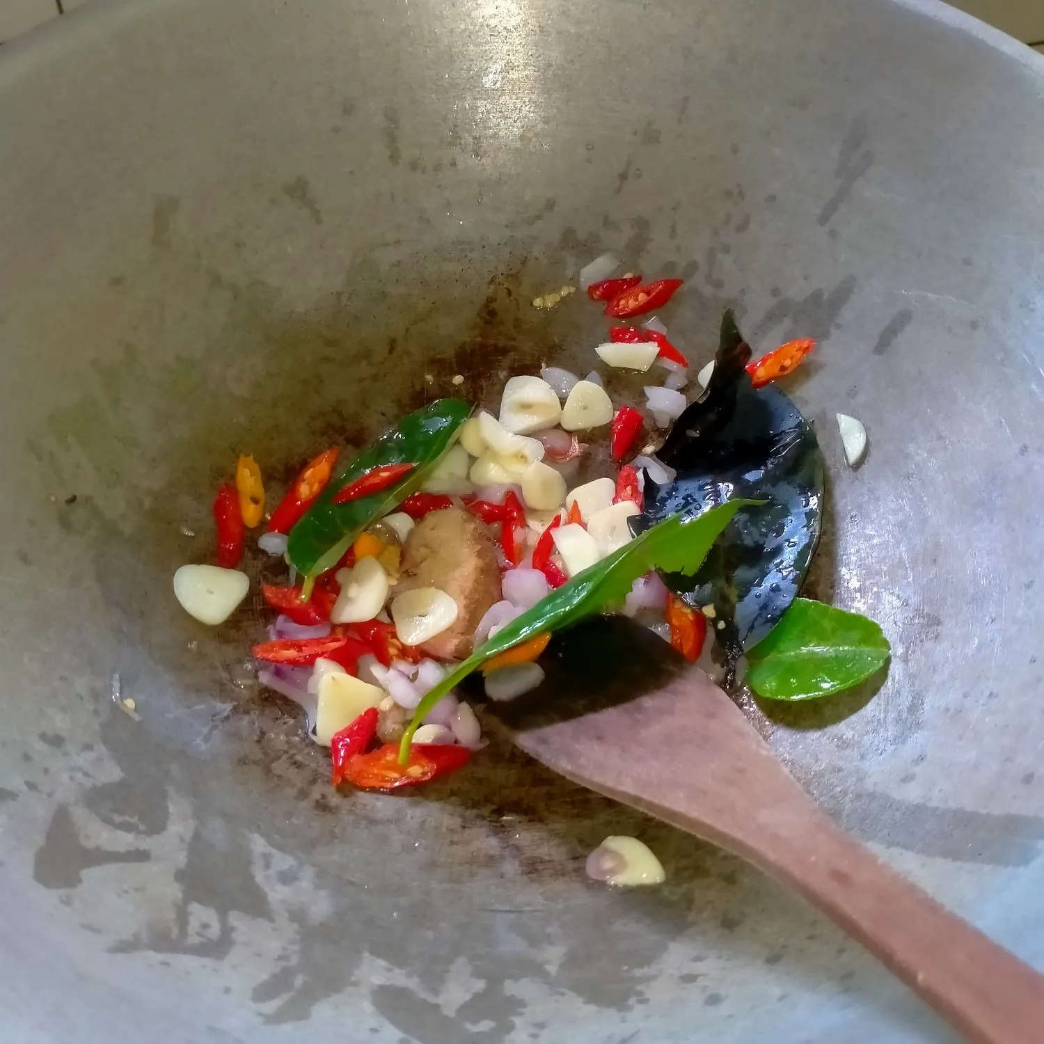 Step 3 Tumis Usus Pedas Manis