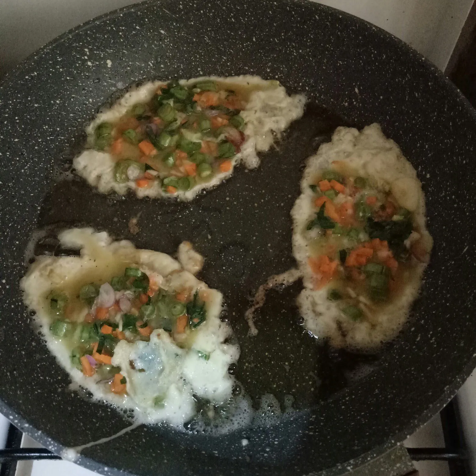 Step 5 Telur Dadar Sayur