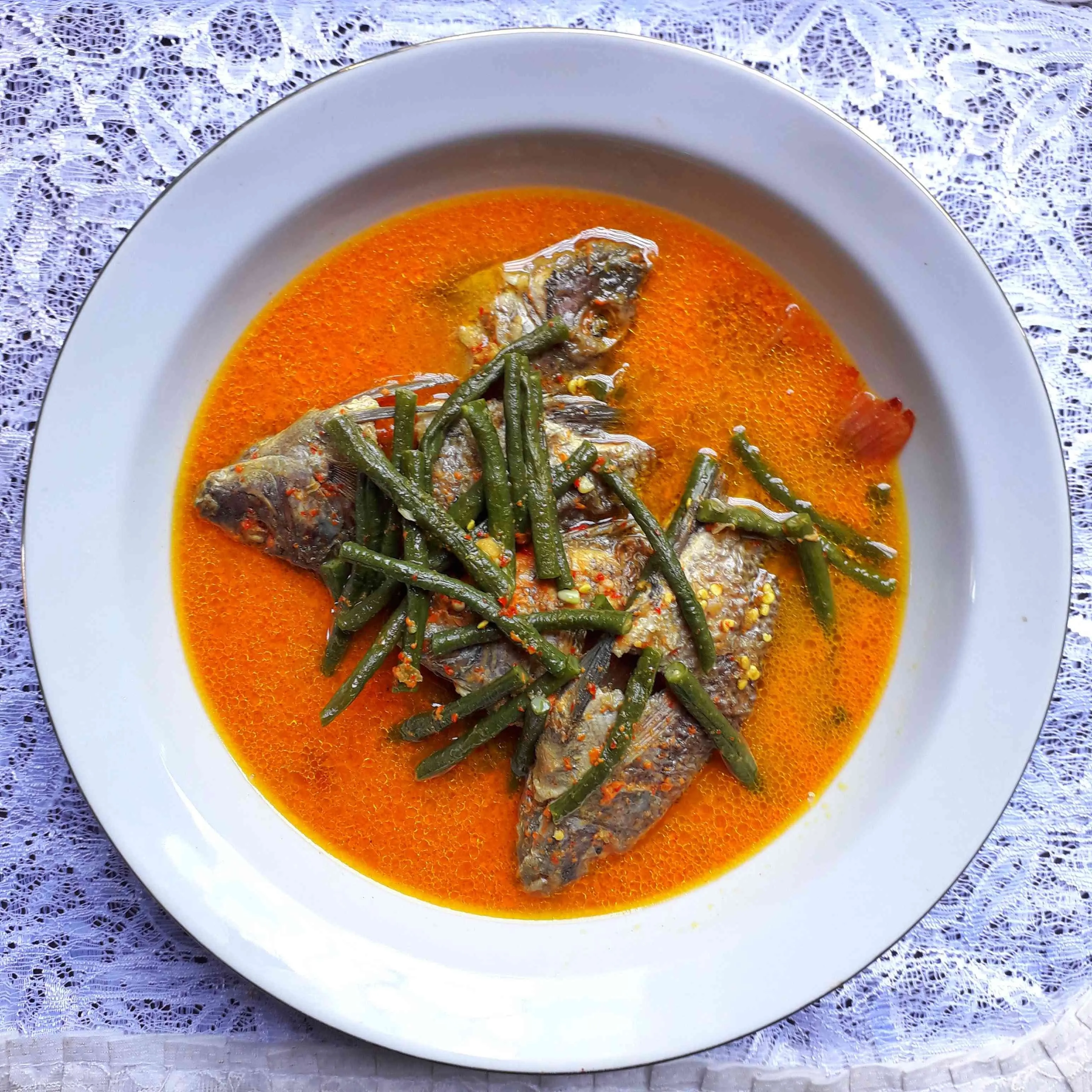 Gulai Ikan Nila Kacang Panjang