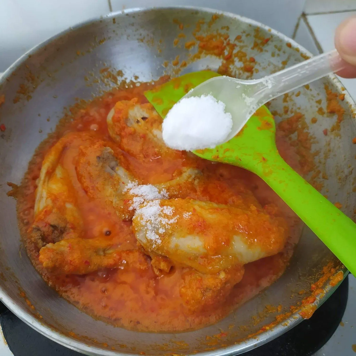 Step 4 Sayap Ayam Masak Kemangi