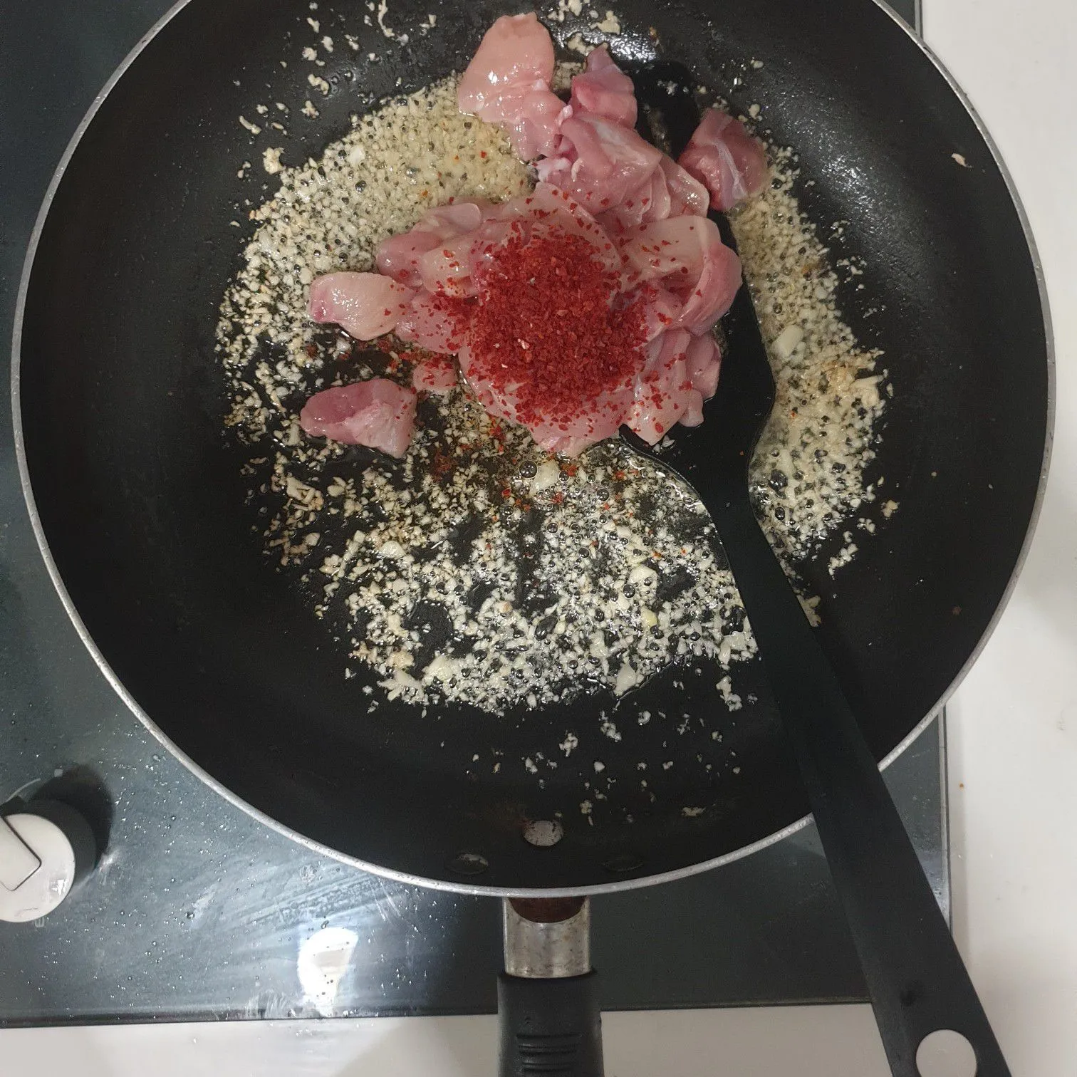 Step 3 Chicken Pesto Spaghetti