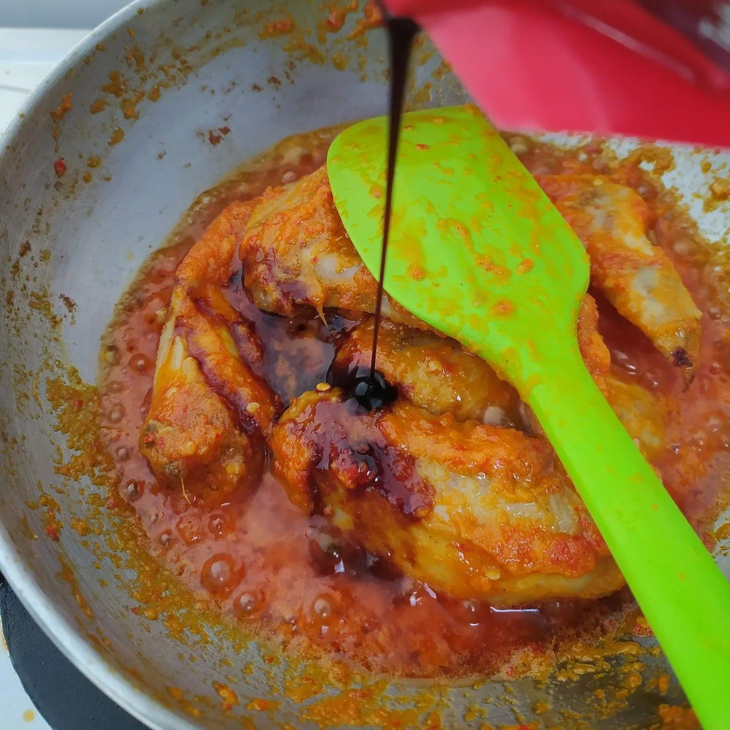 Step 3 Sayap Ayam Masak Kemangi