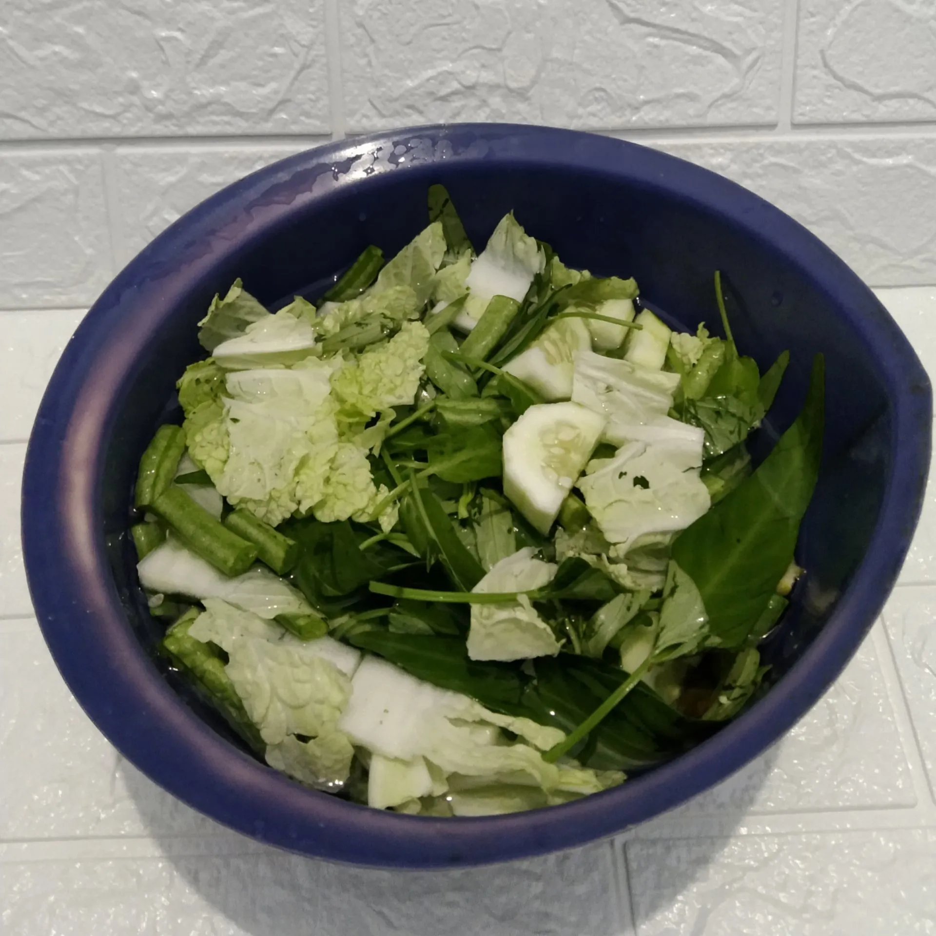 Step 1 sayur asem bumbu racik