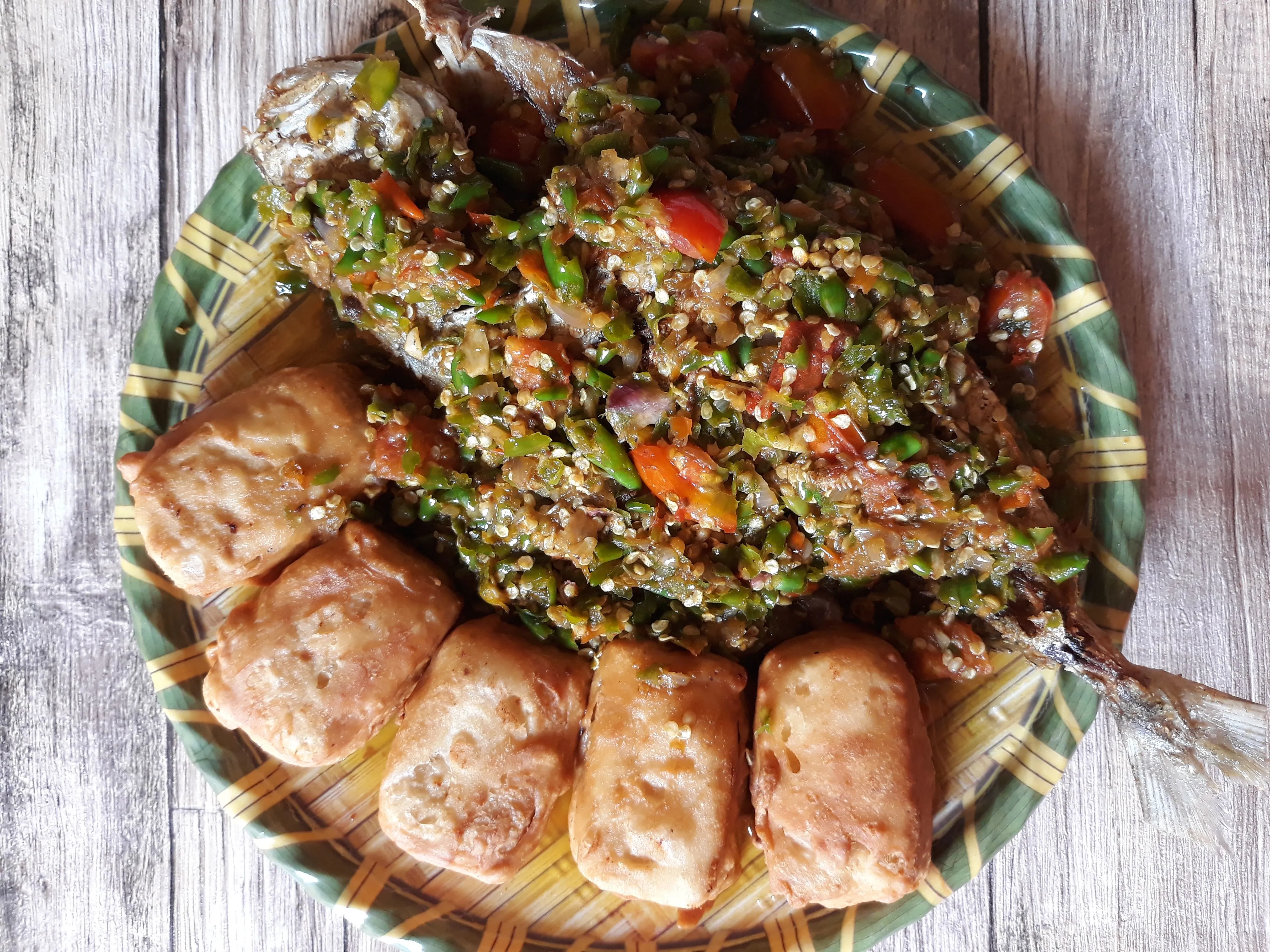 Step 9 Ikan Gatho Sambel Pecak