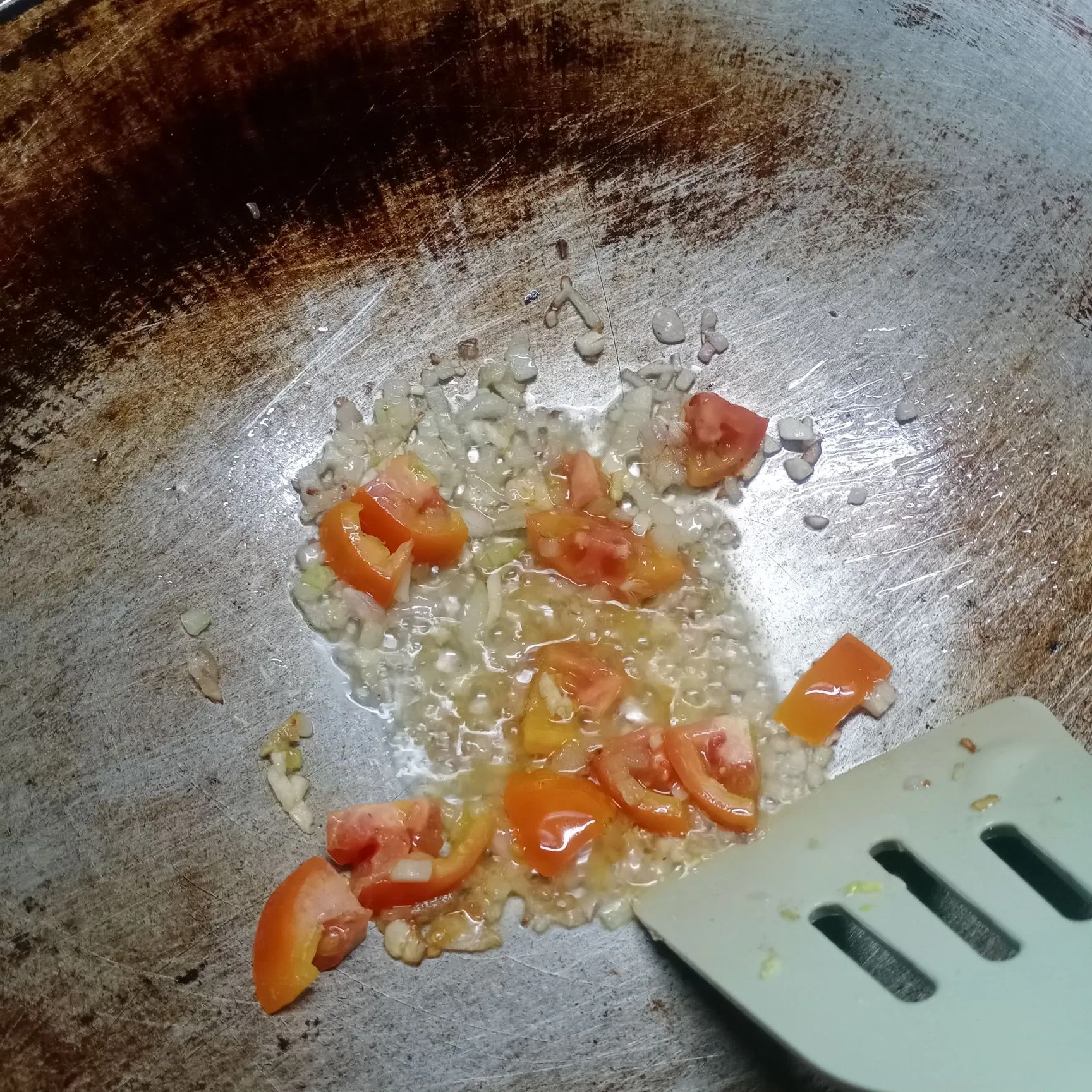 Step 4 Sosis dan Telur Asam Manis