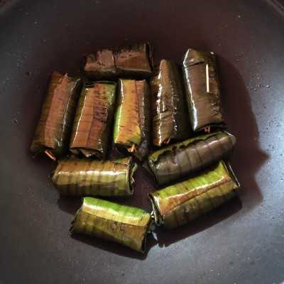 Step 9 Lemper Bakar
