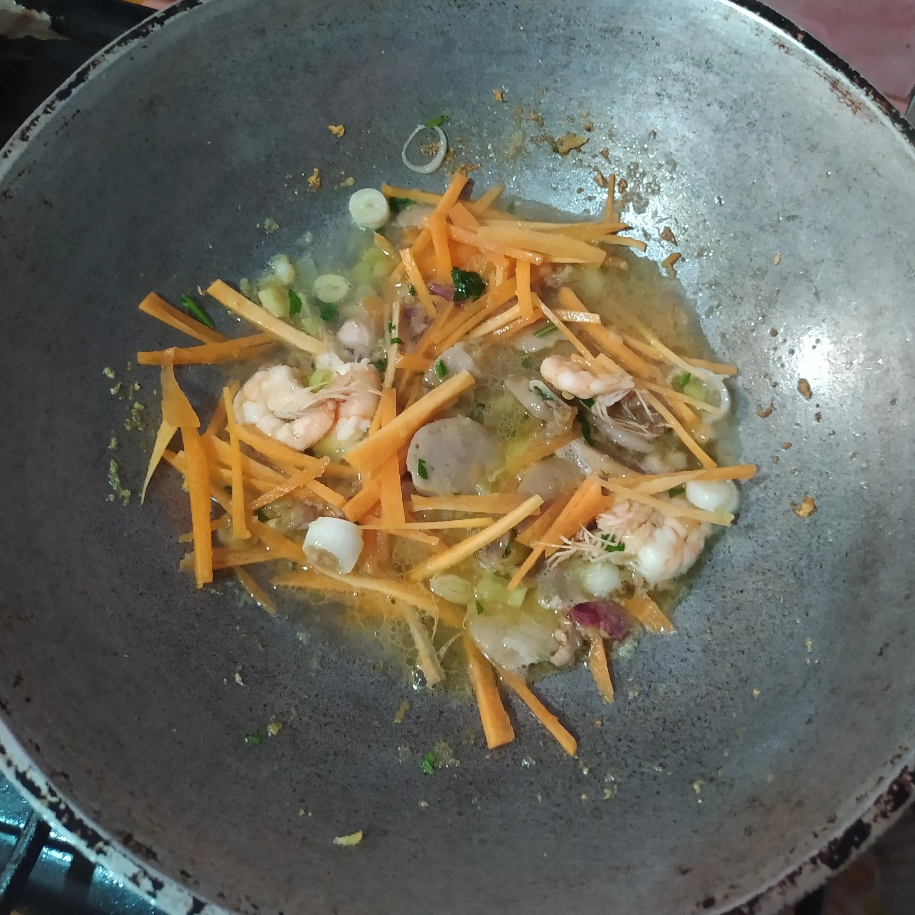 Step 4 Bakmie Campur Sari