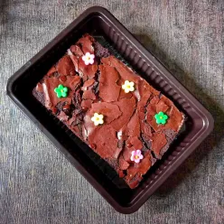 Shiny Crust Brownies
