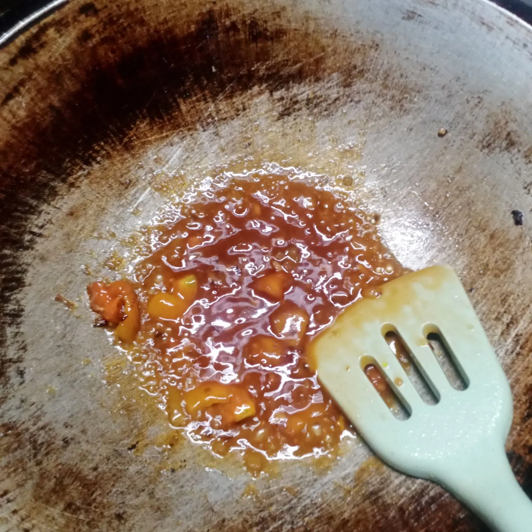 Step 6 Sosis dan Telur Asam Manis